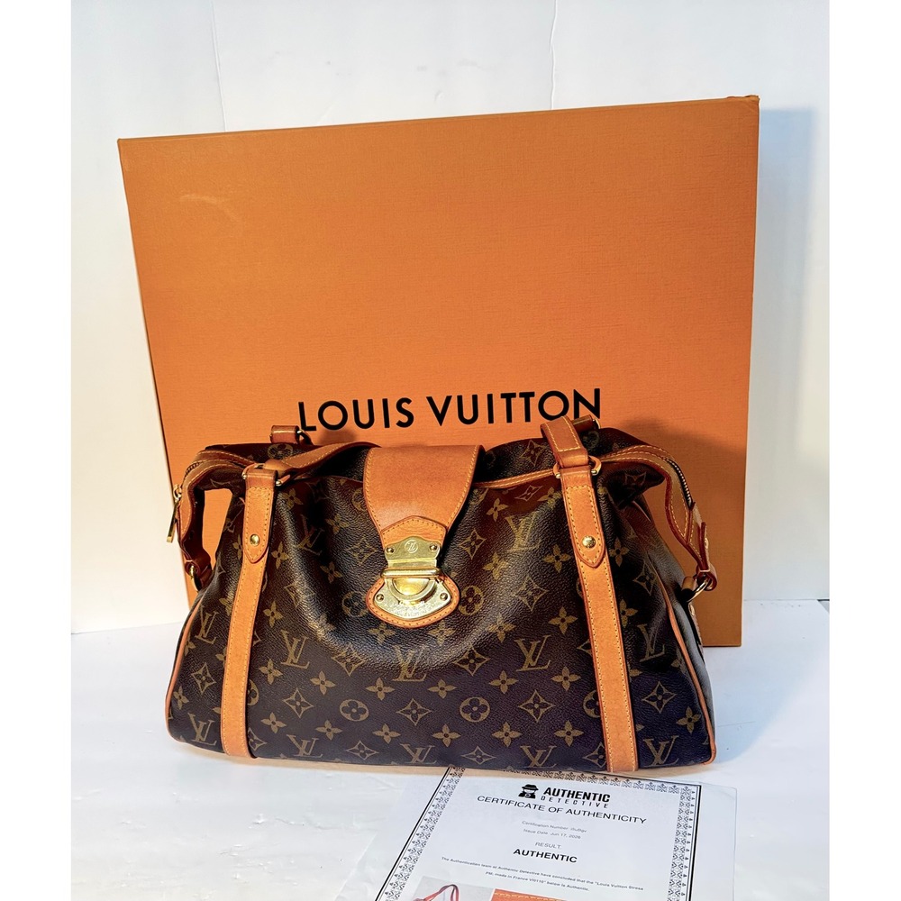 Louis Vuitton Stressa PM honey patina vachetta comes w/ box & COA
